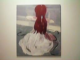 �sA girl with ribbon�t
