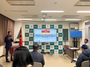 東ティモール民主共和国特命全権大使が来学されました