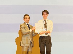 毛利宇宙飛行士による表彰