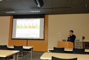 原田さんの発表の様子