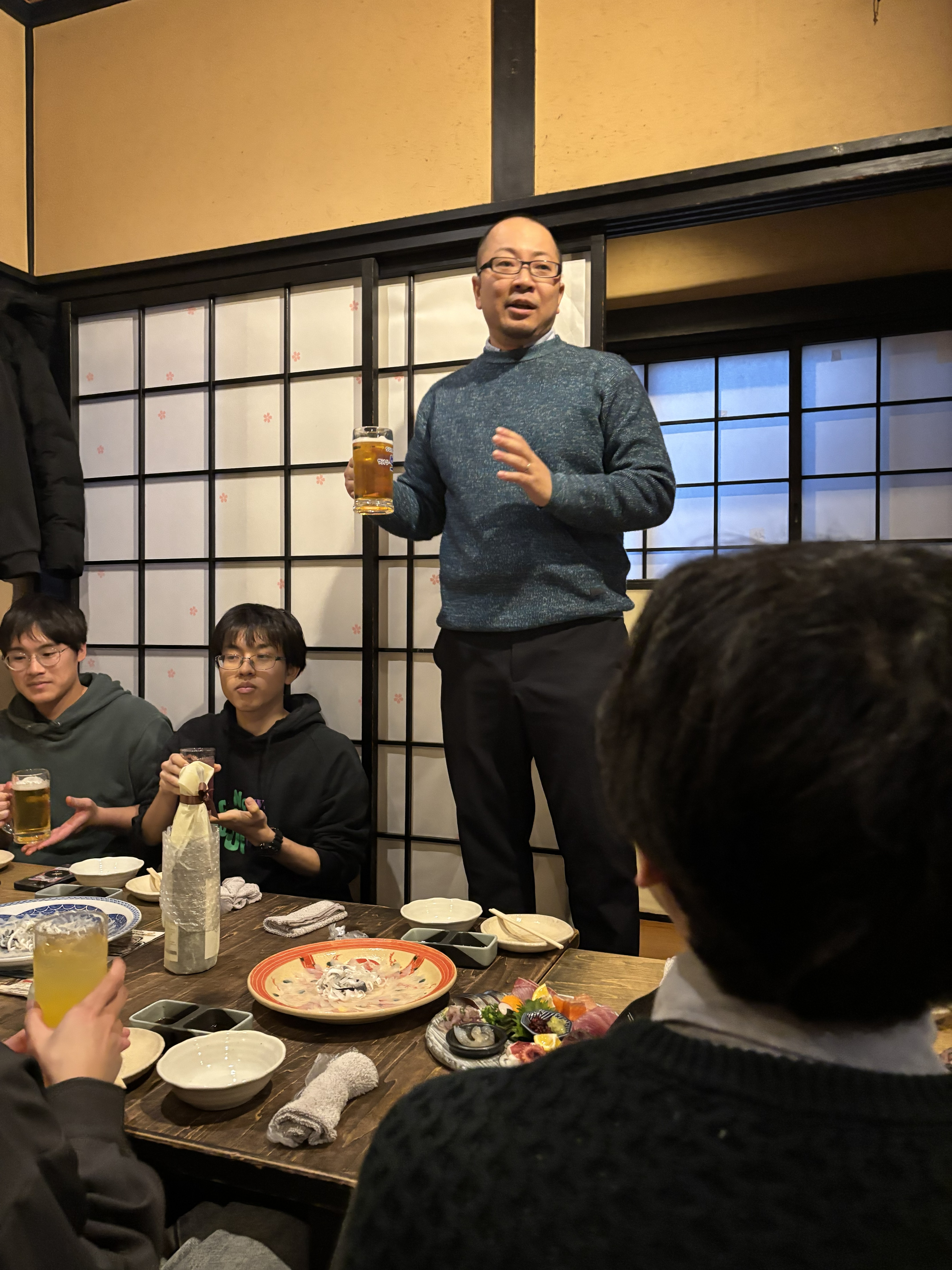 飲み会の様子